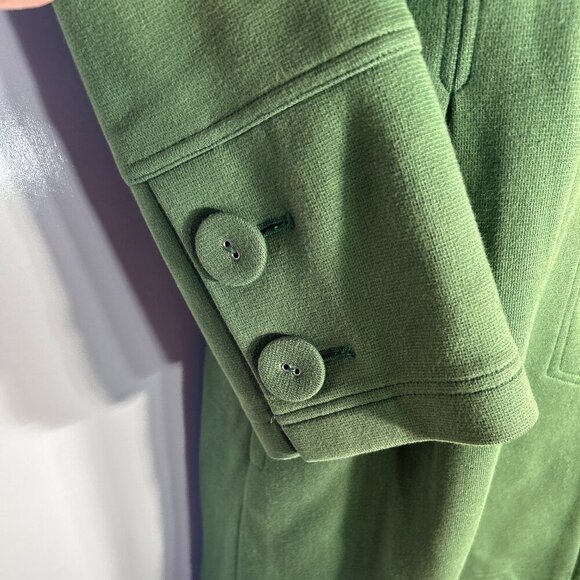 Ivy Jane SZS Green Car Coat Jacket Academia Heritage Town & Country Coquette 90s - Picture 4 of 11